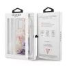 Coque Paillettes GUESS Glitter Flower pour iPhone 13 Pro