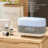 Diffuseur Huiles Essentielles | Enceinte Bluetooth | Réveil
