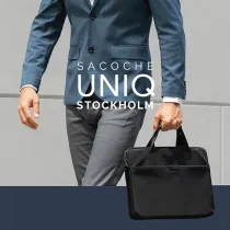 Sacoche UNIQ Stockholm pour MacBook & Portable jusqu'à 16''