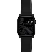 Apple Watch | Bracelet NOMAD Rugged Band - Attache Noire