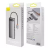 Hub USB-C 12-en-1 BASEUS Metal Gleam Série