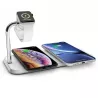 Triple Chargeur Induction ZENS Dual + Watch en Aluminium