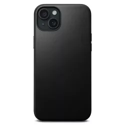 iPhone 15 Plus | Coque MagSafe NOMAD Modern Leather en Cuir