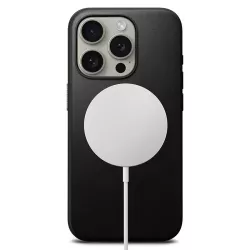 iPhone 15 Pro | Coque MagSafe NOMAD Modern Leather en Cuir