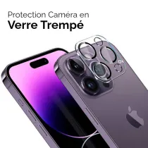Protection Caméra CRONG Lens Shield pour iPhone 14 Pro Max