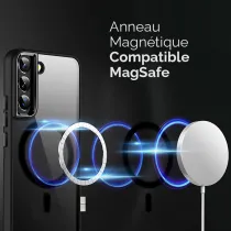 Coque MagSafe avec Protections Lentilles pour Galaxy S22