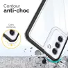 Coque Hybrid Armor 3-en-1 Transparente pour Galaxy S22+