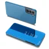 Étui de Protection Flip Cover Effet Miroir pour Galaxy S22+