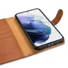 Étui Portefeuille ICARER en Cuir Véritable pour Galaxy S22+