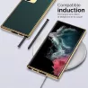 Coque Galvanisée GKK Plating Série pour Galaxy S22 Ultra