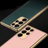 Coque Galvanisée GKK Plating Série pour Galaxy S22 Ultra