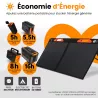 Chargeur Solaire XTORM Xtreme Solar Panel 100W