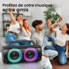 Enceinte Bluetooth JOYROOM MW02 avec 9 Effets Lumineux RVB