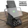 Station Réveil X7 - Chargeur Induction | Enceinte | Réveil | Radio FM