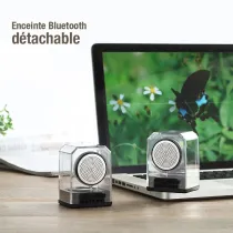 Enceinte Bluetooth Détachable DT-628 | Fixation Magnétique