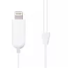 Écouteurs de Type Earpods avec Connecteur Lightning 8 Pin