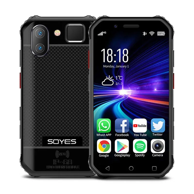Mini Smartphone 4G Tri-Proof SOYES S10