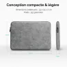 Housse Nubuck UGREEN LP187 pour MacBook & Portable 13,9'
