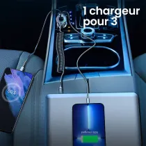 Chargeur Allume-Cigare JOYROOM CL07 60W