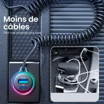 Chargeur Allume-Cigare JOYROOM CL07 60W