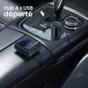 Chargeur Allume-Cigare ACEFAST B8 90W | Hub 4 USB Déporté