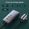 Chargeur Allume-Cigare BASEUS Share Together 120W