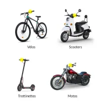 Support Vélo & Moto BASEUS avec Ouverture Automatique