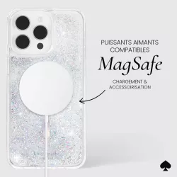 iPhone 15 Pro Max | Coque MagSafe KATE SPADE Liquid Glitter