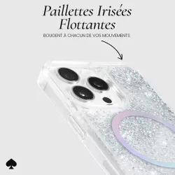 iPhone 15 Pro Max | Coque MagSafe KATE SPADE Liquid Glitter