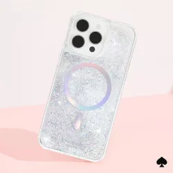 iPhone 15 Pro Max | Coque MagSafe KATE SPADE Liquid Glitter