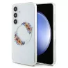 Galaxy S24 | Coque Translucide GUESS Flowers Wreath MagSafe