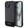 iPhone 15 | Coque MagSafe GUESS Monogramme 4G & Stripes