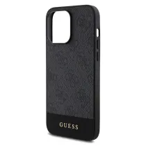 iPhone 15 Pro Max | Coque MagSafe GUESS Monogramme 4G & Stripes