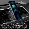 Chargeur Induction de Voiture ESR HaloLock Compatible MagSafe
