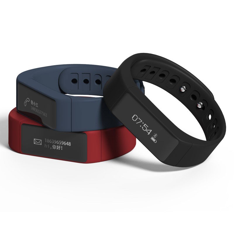 Bracelet Connecté Fitness - Moniteur D'activité étanche Avec Podomètre Et Suivi Calories - Pour Homme Et Femme - Alarme Vibrante