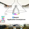 Ampoule LED Connectée Bluetooth BL08A avec Enceinte Intégrée 3W