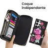 Galaxy S24 | Étui Portefeuille 2-en-1 & Coque Indépendante