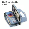 Galaxy S24 Ultra | Étui Portefeuille 2-en-1 & Coque Indépendante