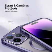 iPhone 15 Pro Max | Coque MagSafe avec Cache Caméra & Aromathérapie