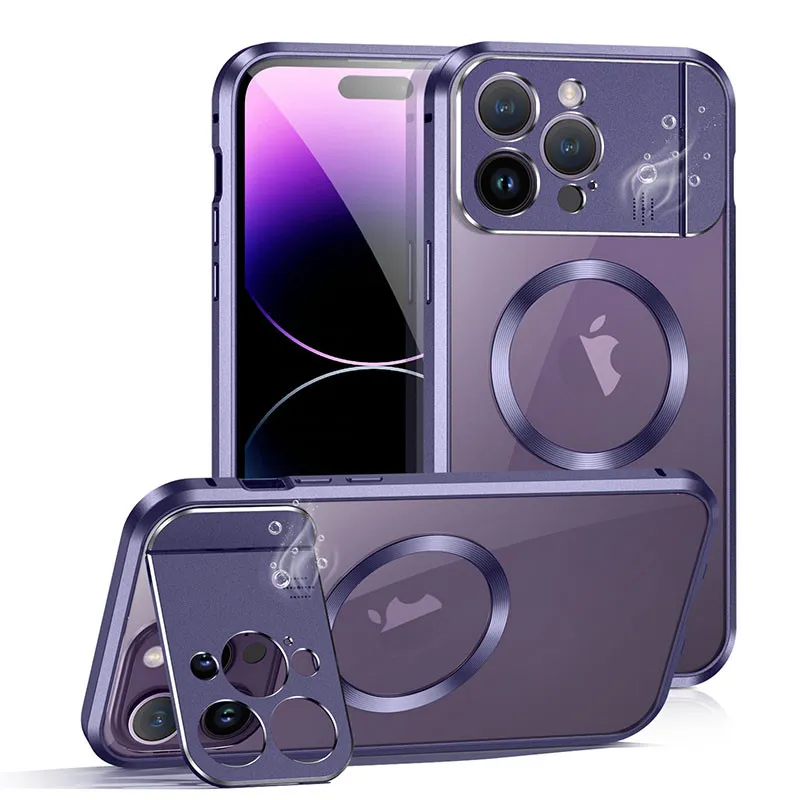 iPhone 14 Pro Max | Coque MagSafe avec Cache Caméra & Aromathérapie