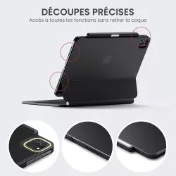iPad Pro 11' - Coque Magnétique SATECHI en Cuir Végétalien