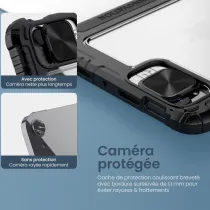 iPad Mini 6 - Étui NILLKIN Bumper Pro avec Cache Caméra