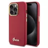 iPhone 15 Pro | Coque Silicone GUESS Script Logo Métal