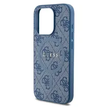 iPhone 15 Pro | Coque MagSafe GUESS Monogramme 4G & Logo