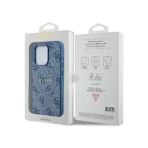 iPhone 15 Pro Max | Coque MagSafe GUESS Monogramme 4G & Logo