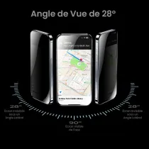 iPhone 15 Plus | Protection d'Écran Privée BENKS by Corning®
