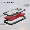 iPhone 15 Pro Max | Coque Étanche REDPEPPER Compatible MagSafe