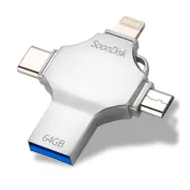 Clé USB SOONDISK 4-en-1 64/128/256GB