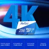 Carte MicroSD NETAC P500 256GB