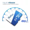 Carte MicroSD NETAC P500 64GB